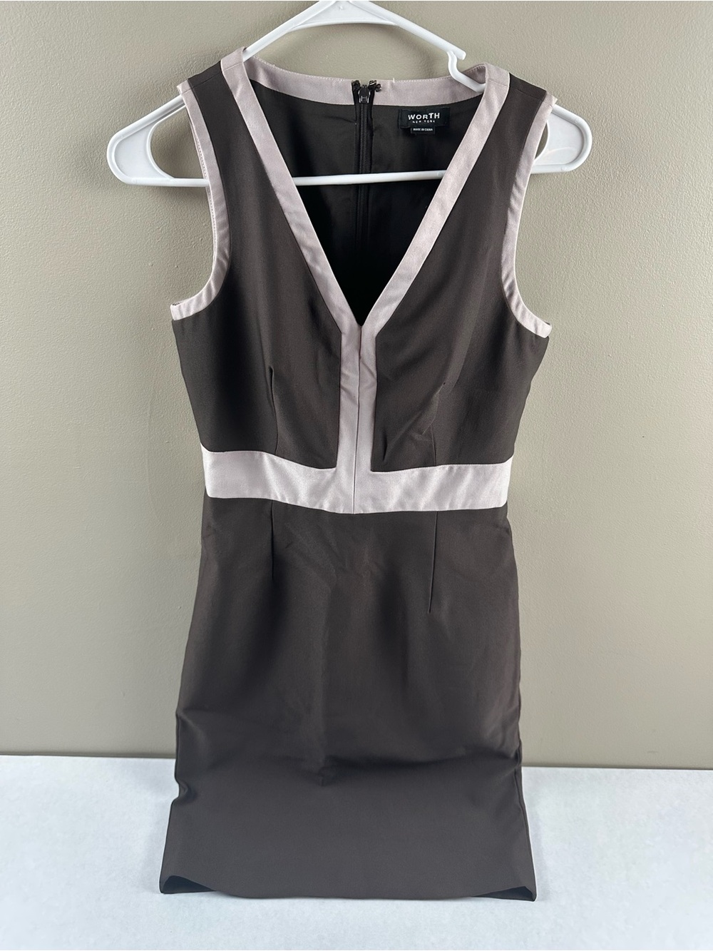 Worth Sheath Dress with Accents